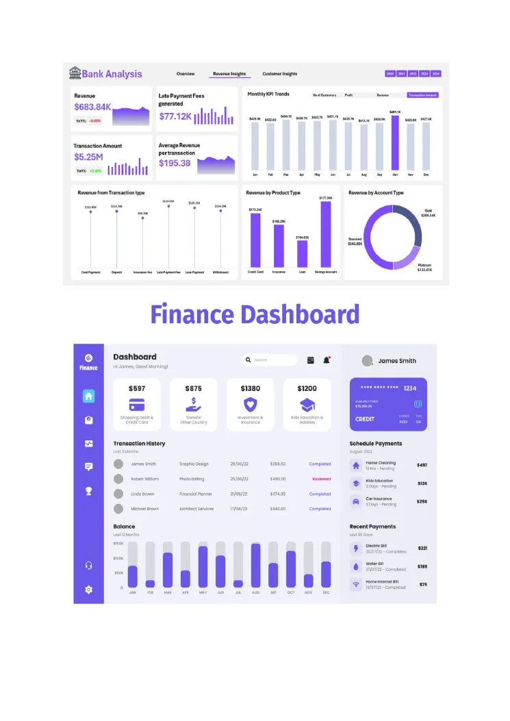 Dashboard report cover